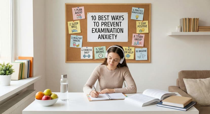 10 Best Ways to Prevent Examination Anxiety