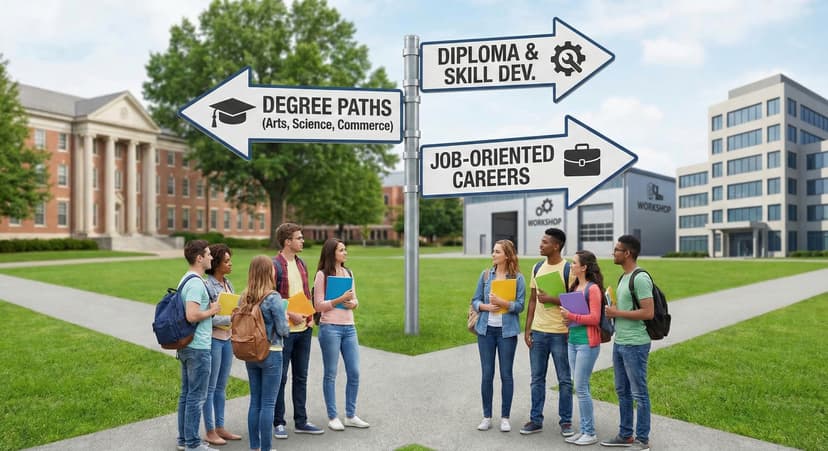 After Class 12: Explore Degree, Diploma & Job-Oriented Career Paths
